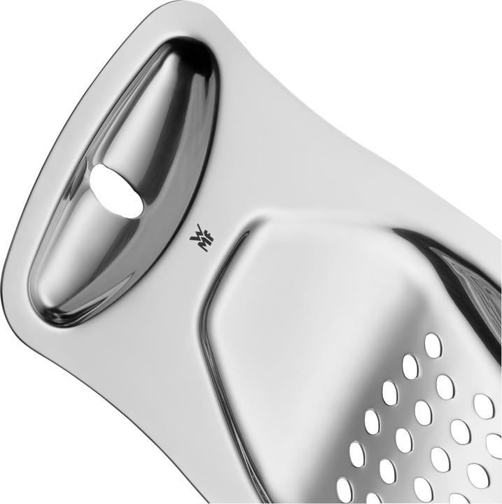 Produktbild WMF Spätzle-Profi Spätzlereibe mit Teigschaber 35x14cm Einhängerille Edelstahl