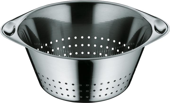 Produktbild WMF Sieb Edelstahl Seiher mit grossen Löchern Nudelsieb Küchensieb 24cm Gourmet (24 cm)