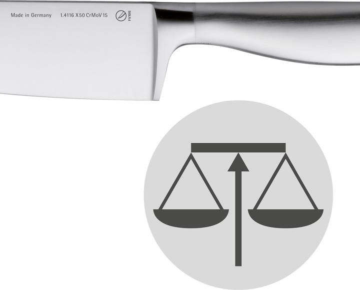 Actual product image WMF Santoku Knife 32cm Made in Germany Grand Gourmet Special Blade Steel PC (18 cm)