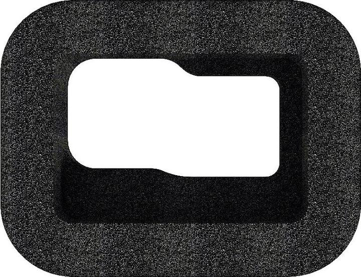Actual product image Ueli Express GoPro Hero 12 / 11 / 10 / 9 windscreen housing (Hero 11 Black, Hero 9 Black, Hero 10 Black, Hero 12)