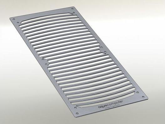 Actual product image Aqua Computer Installation panel for airplex modularity system 280, stainless steel g