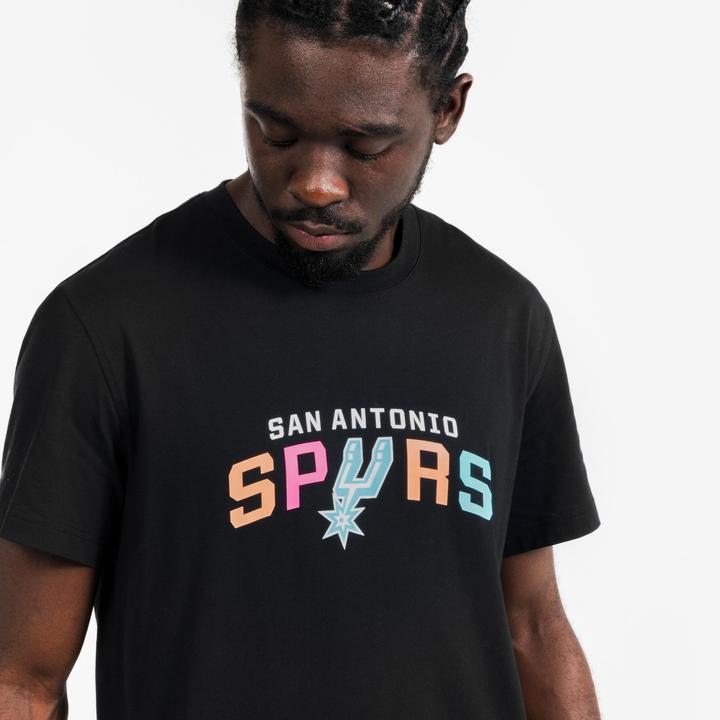 Image du produit Tarmak T-shirt de basketball nba san antonio spurs homme/femme - ts 900 ad noir (XL)
