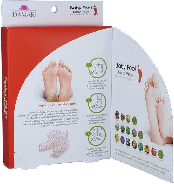 Actual product image Damari Baby Foot Easy Pack (Callus removers, 100 ml)