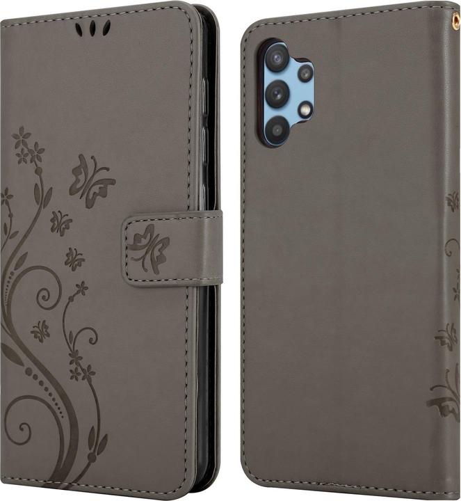 Produktbild Cadorabo Flower Book Hülle (Samsung Galaxy A32 5G)