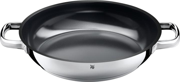 WMF Edelstahlpfanne Servierpfanne 28cm Pfanne Induktion Durado beschichtet (28 cm, Bratpfanne, Edelstahl)