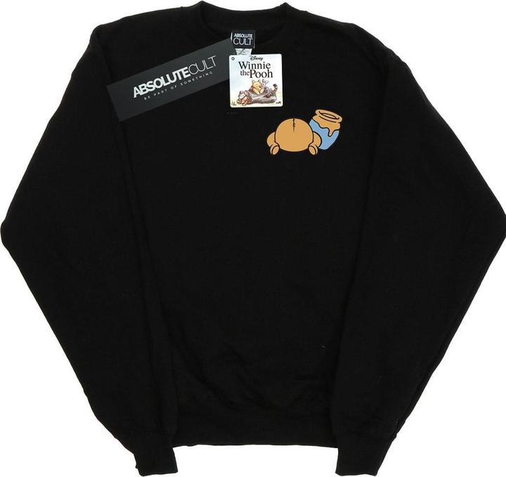 Disney Winnie The Pooh Backside Breast Print Sweatshirt