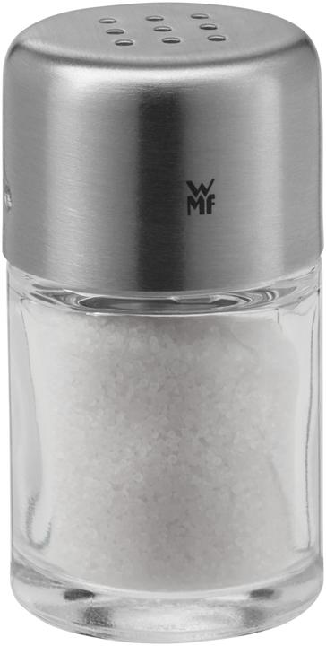 Produktbild WMF Salz und Pfefferstreuer klein Salzstreuer mini Bel Gusto Edelstahl matt (Salz)