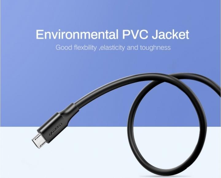 Actual product image Ugreen MicroUSB charging and USB (1 m, USB 2.0)