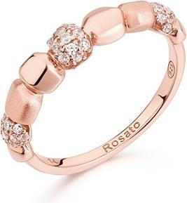 Rosato - Original bronze ring with zircons Into the blue RZIB35 - Circuit: 56 mm (56)