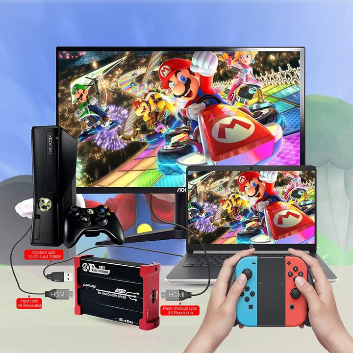 Produktbild MiraBox HDMI Game Capture Karte 4K