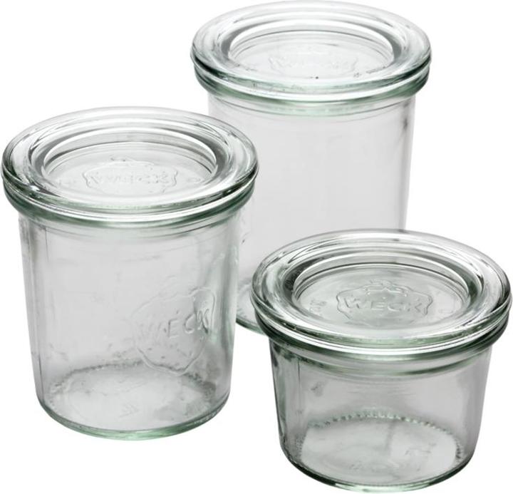 Produktbild APS Weck-Gläser mit Deckel, 12er-Set (12 Stk., 0.08 l)