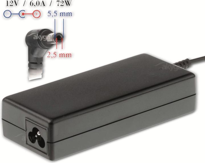 Produktbild Akyga AK-ND-28 Netzteil & Spannungsumwandler Indoor (72 W)