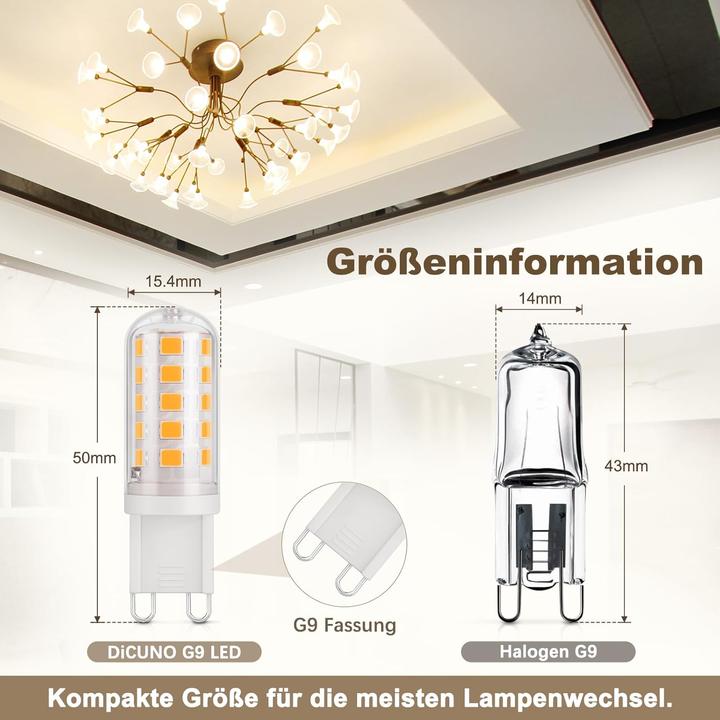 Actual product image LS LED G9 Smart-Look (G9, 3 W, 480 lm, 1 x, D)