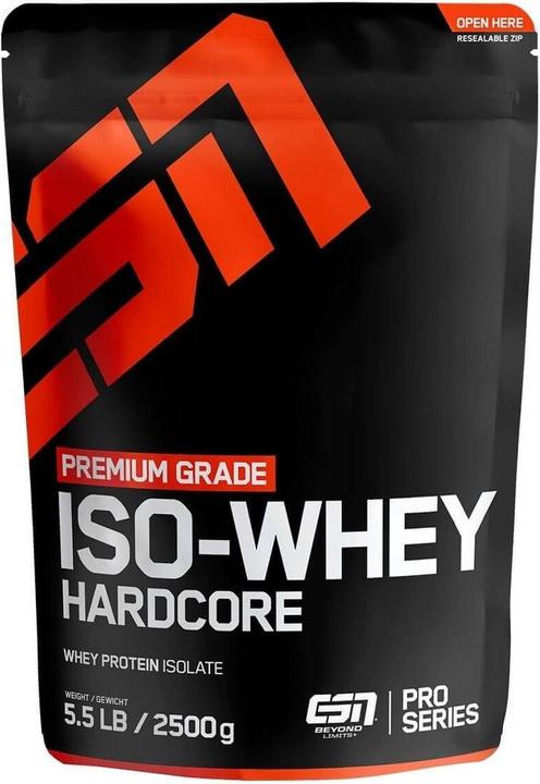 Produktbild ESN Iso Whey Hardcore (Neutral, 1 Stk., 2500 g)