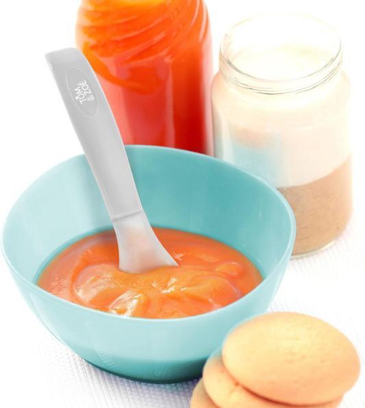 Actual product image Tom & Zoé Baby spoon made from silicone