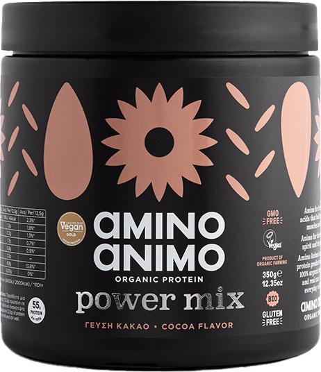 Produktbild Amino Animo Vegan Protein Power Mix (Kakao, 1 Stk., 350 g)
