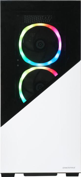 Actual product image Enermax K 8 ARGB (white, tempered glass) (ATX, mATX, Mini-ITX)