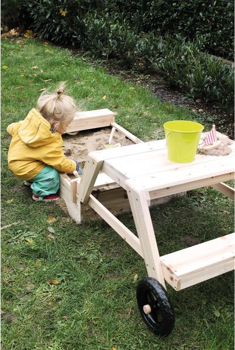 Productafbeelding small foot Zandbak met zitje en moddertafel