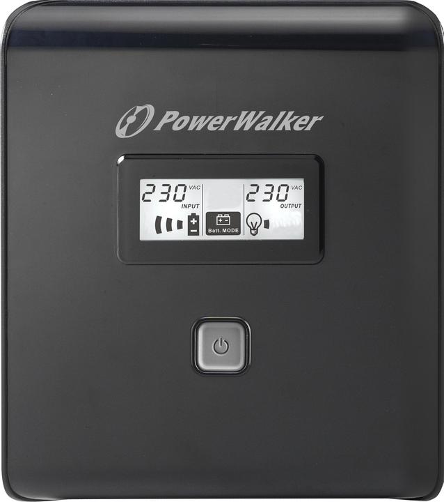 Immagine prodotto Powerwalker VI 1000 LCD Schuko 1000VA / 600W Line-Interactive UPS Tower AVR LCD (1000 VA, 600 W, Interattivo linea UPS)