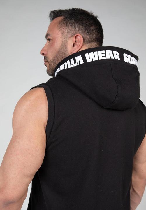 Image du produit Gorilla Wear Débardeur à capuche Milwaukee - Noir (M)