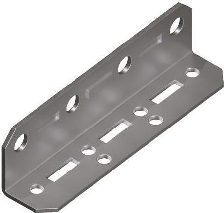 Image du produit Rittal Equerre d'extension de socle VX pour plinthes H100 200mm