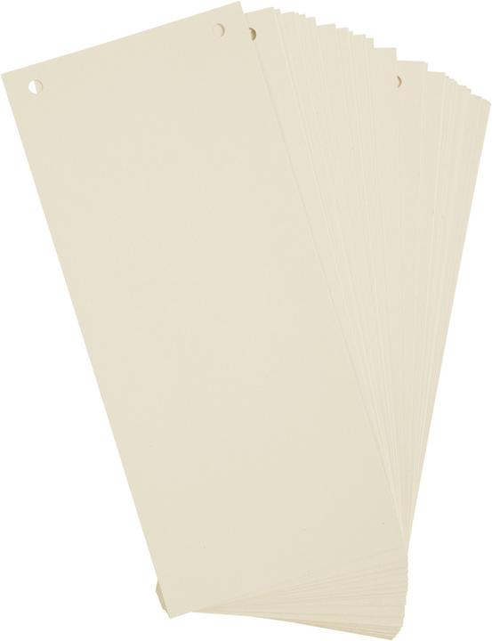 Produktbild Exacompta Trennstreifen 10.5 x 24 cm, 100 Stk. - beige