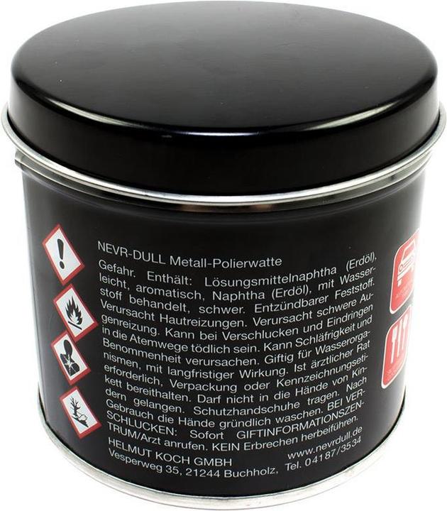 Actual product image Nevr-Dull Metal high gloss polishing cotton