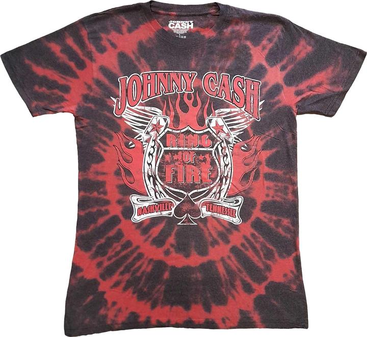 Dick Smith Unisex Adult Ring Of Fire Tie Dye T-Shirt