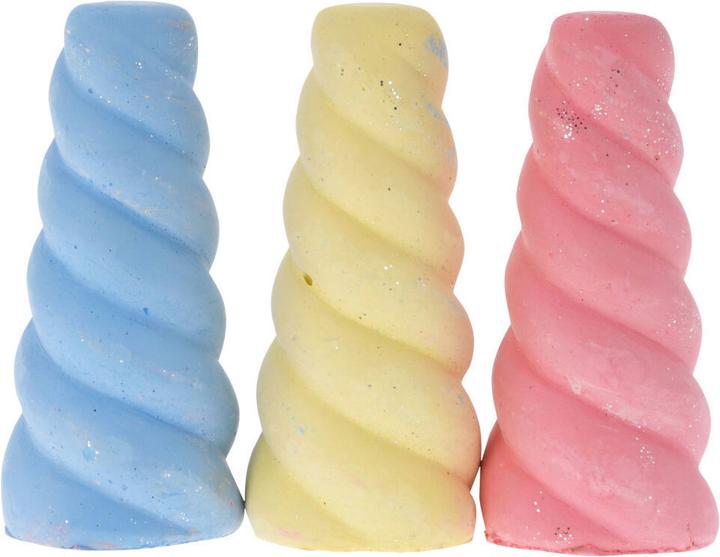 Produktbild Bürgersteigkreide Glitter Einhorn, 3St. (3 x)
