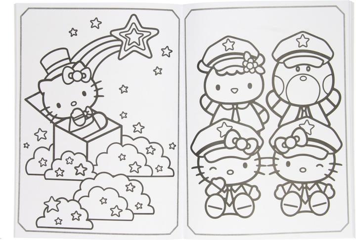 Produktbild Hello Kitty Colorama Malbuch