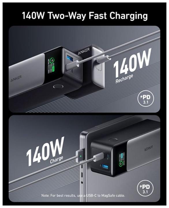 Actual product image Anker PowerCore 24K, 737, 140W (24000 mAh, 140 W, 88.80 Wh)
