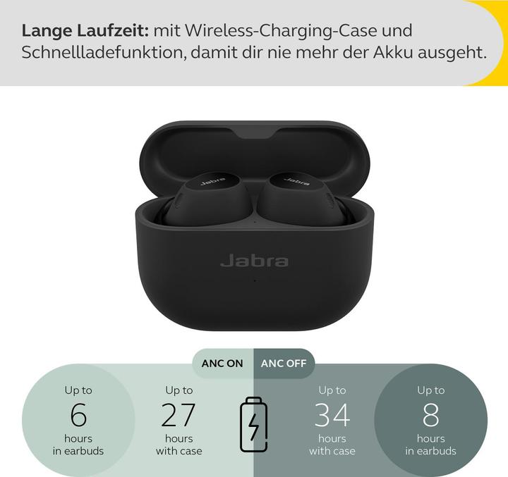 Immagine prodotto Jabra Elite 10 (ANC, 6 h, Senza fili)