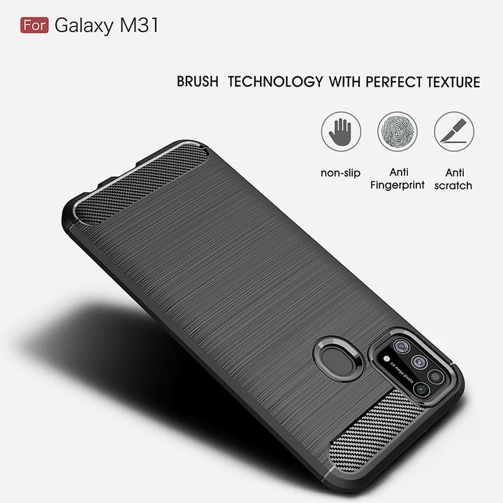 Produktbild Cazy Hülle Kompatibel mit Samsung Galaxy M31 - Schützhulle Rugged Back Cover Kunststoff - (Samsung Galaxy M31)