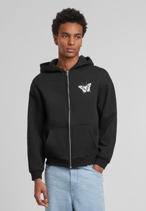 Immagine prodotto Urban Classics Felpa con cappuccio con zip di lana di Upscale Let's Get Lost - 178995 (S)