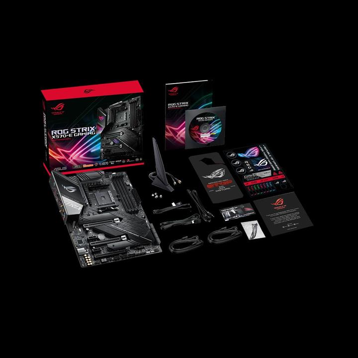 Actual product image ASUS Rog Strix X570-E Gaming (AM4, AMD X570, ATX)