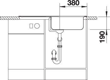 Actual product image Blanco Tipo XL 6 S (Fitted sink, 95 cm, 50 cm)