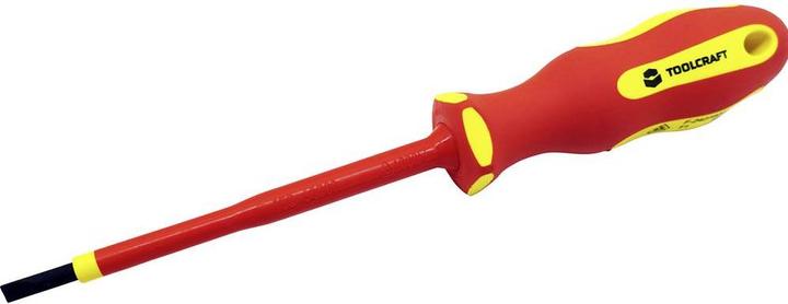 Image du produit Toolcraft Tournevis VDE Slotted SL3.0 100mm (Vis fendues)