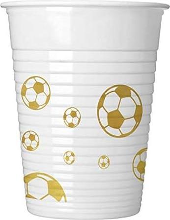 Produktbild Procos Plastik Fussball Party Becher (8er Pack) (8 x)