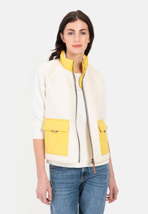 Actual product image Camel Active Teddy fleece waistcoat with stand-up collar (42)