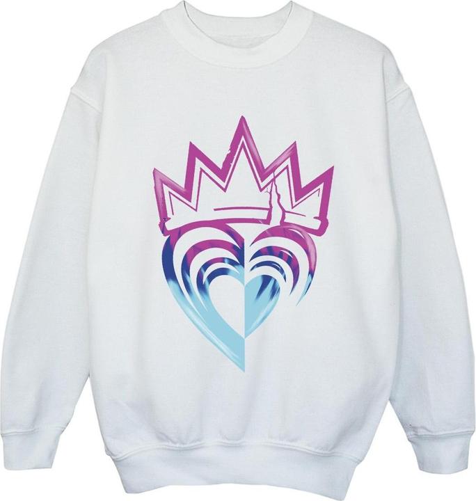 Disney Descendants Pink Crown Sweatshirt Mädchen