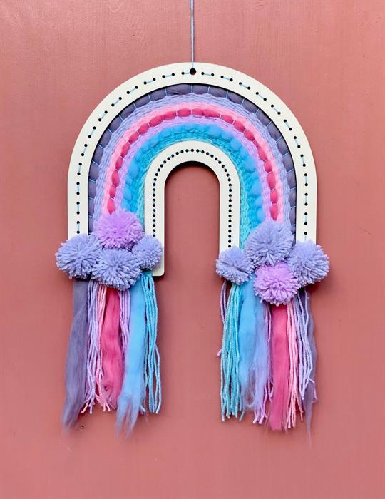 Produktbild Sozo Regenbogen pastell Wandbild Kit