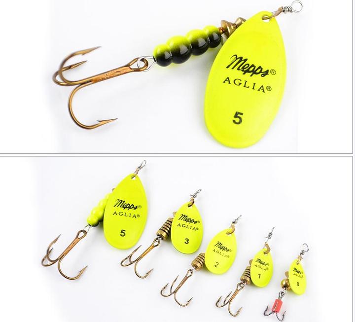 Image du produit Mepps Aglia Fluo Jaune (0.50 cm)