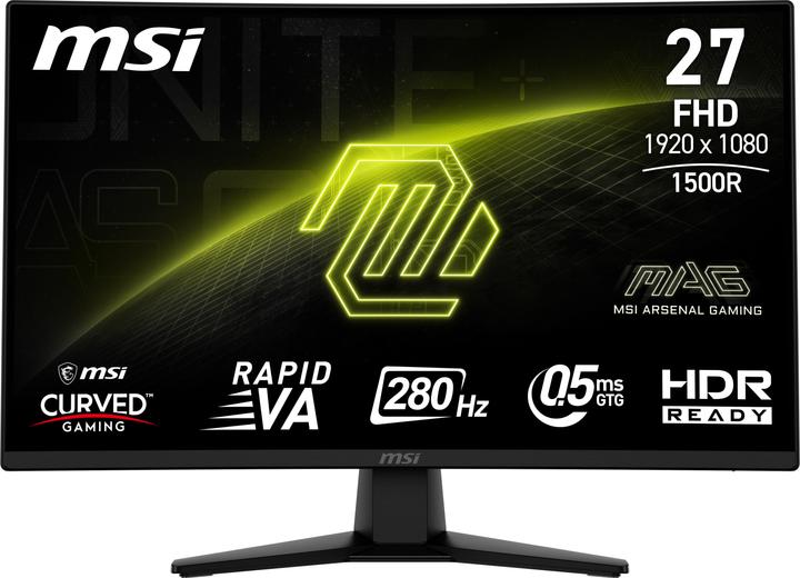 Productafbeelding MSI MAG 274CXF (1920 x 1080 Pixels, 27")