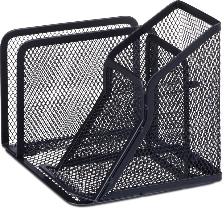 Actual product image Relaxdays Mesh Desk Organizer with Letter Rack