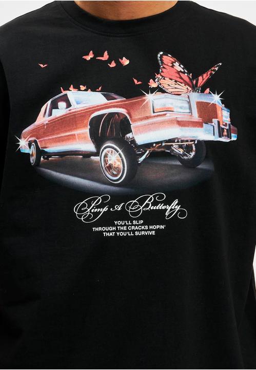 Actual product image Urban Classics Pimp a Butterfly Oversize Tee - 21597 (XS)