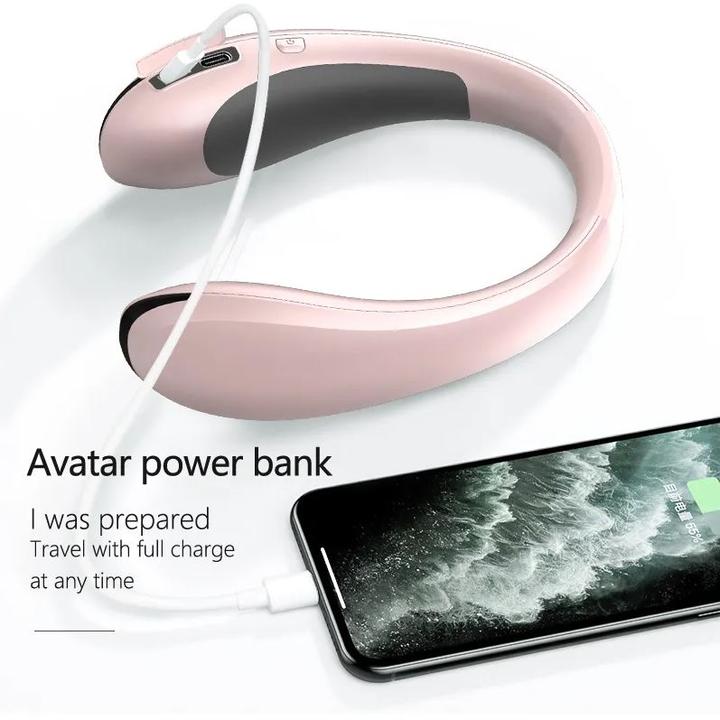 Immagine prodotto PhoneLook Scaldacollo elettronico e senza fili T66 Elegante riscaldatore portatile con display digitale