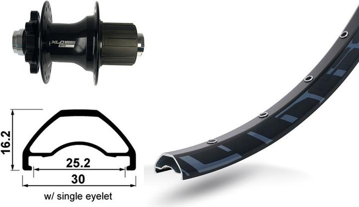 Image du produit XLC 32L (Roue arrière, 12")
