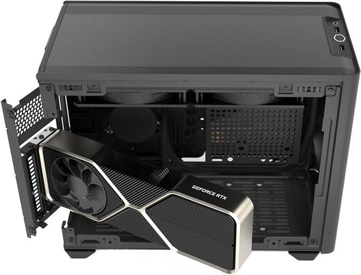 Actual product image Cooler Master PC case MasterBox NR200P Max (Mini-ITX)
