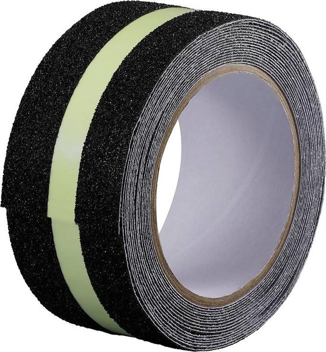 Immagine prodotto Toolcraft TO-10187130 Anti-Rutschband Schwarz, Grün (L x B) 10 m x 55 mm 1 St. (55 mm)