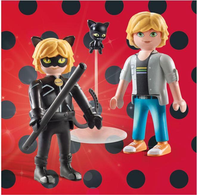 Actual product image Playmobil Adrien & Cat Noir (71337, Playmobil Miraculous)